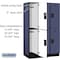Salsbury Industries Wardrobe Locker, 45" W, 21" D, 76" H, (3) Wide, (6) Openings, Blue 22361BLU - alternate 2